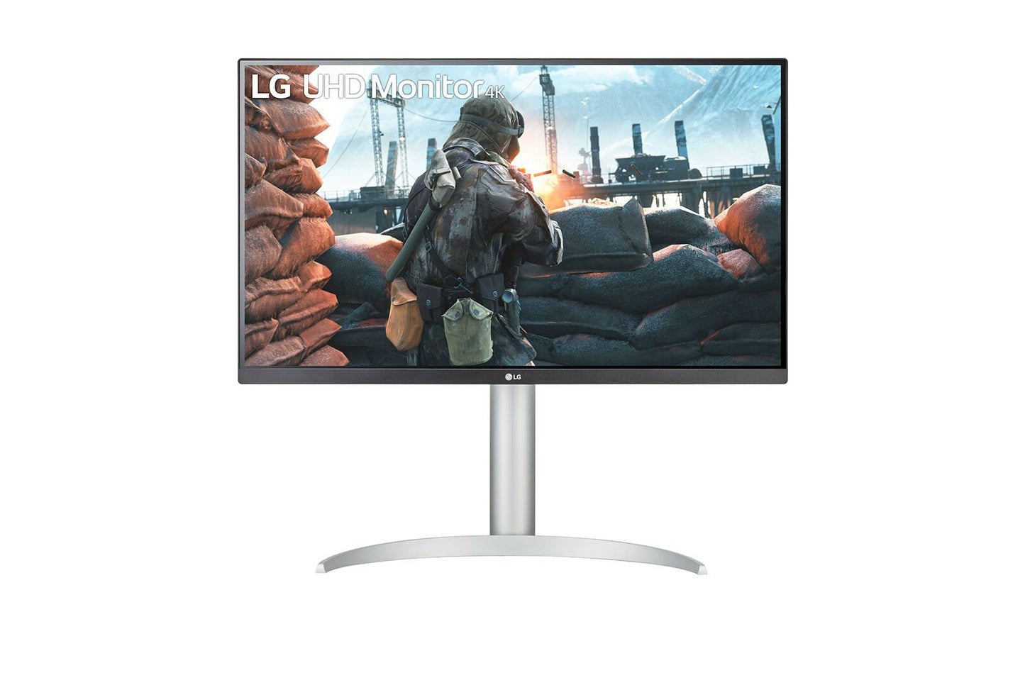 LG 27UP650K-W.AEU platta pc-skärmar 68,6 cm (27") 3840 x 2160 pixlar 4K Ultra HD LED Vit