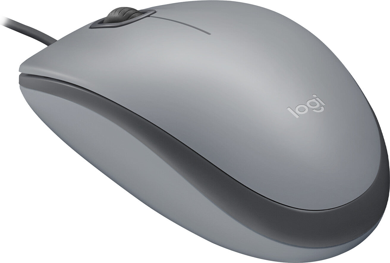 Logitech M110 datormöss Kontor Ambidextrous USB Type-A Optisk 1000 DPI