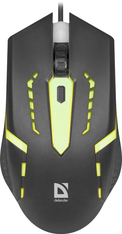 Defender HIT MB-601 datormöss Spela Ambidextrous USB Type-A Optisk 1200 DPI
