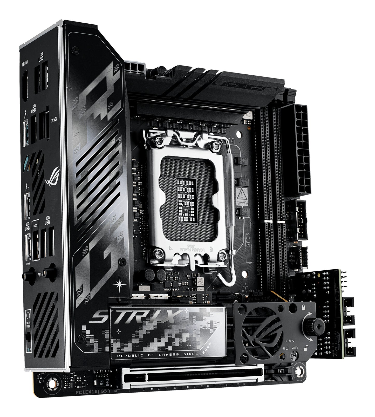ASUS ROG STRIX Z890-I GAMING WIFI Intel Z890 LGA 1851 (Socket V1) Mini-ITX