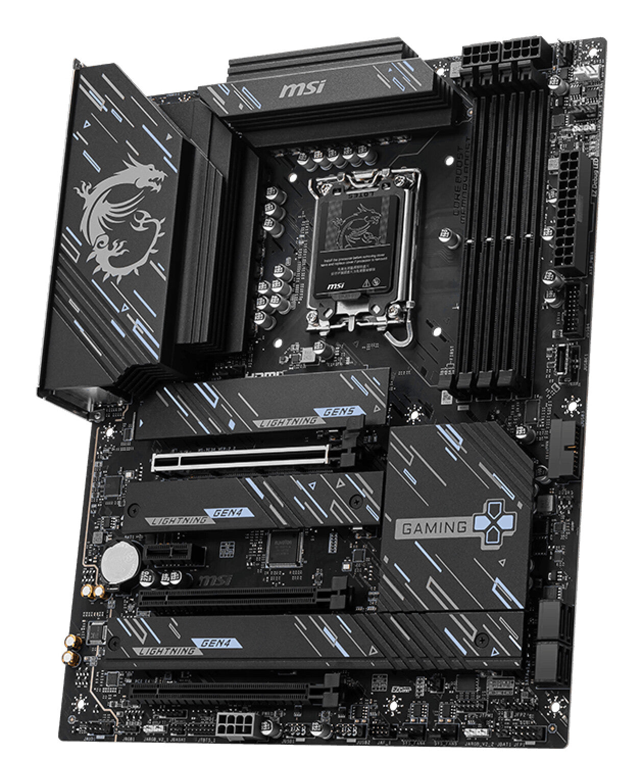 MSI Z890 GAMING PLUS WIFI moderkort Intel Z890 LGA 1851 (Socket V1) ATX