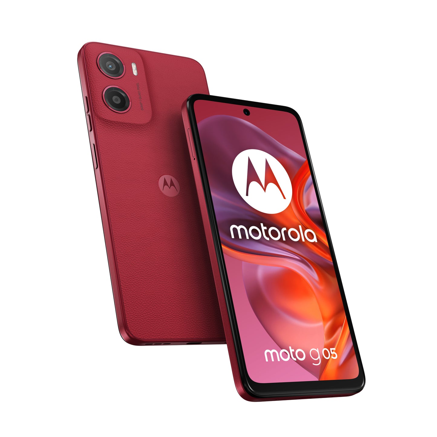 Motorola moto g05 16,9 cm (6.67") Dubbla SIM-kort Android 15 4G USB Type-C 4 GB 64 GB 5200 mAh Röd
