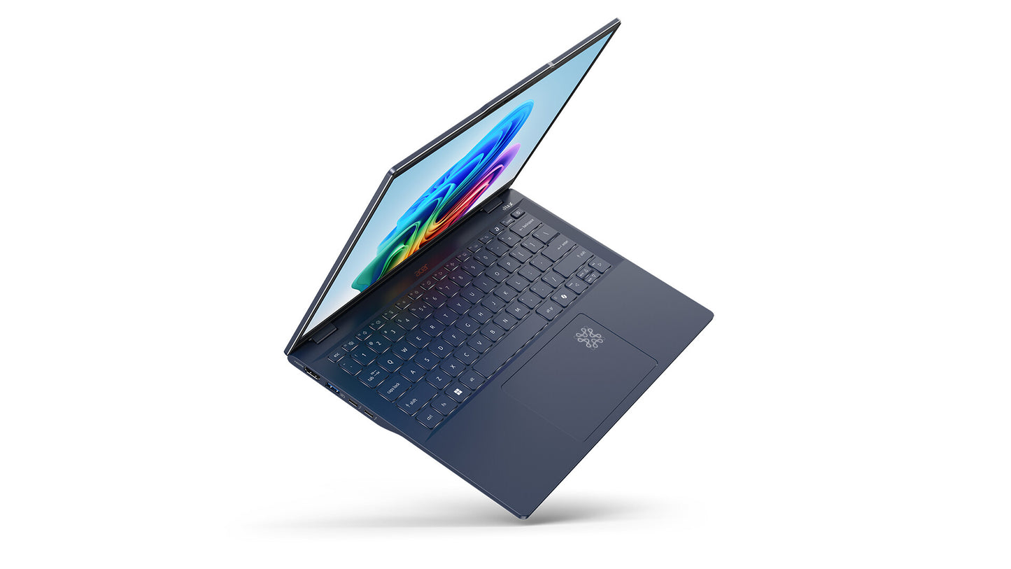 Acer Swift 14 AI SF14-51-75E9 Intel Core Ultra 7 258V Bärbar dator 35,6 cm (14") 2.8K 32 GB LPDDR5x-SDRAM 1 TB SSD Wi-Fi 7 (802.11be) Windows 11 Home Blå