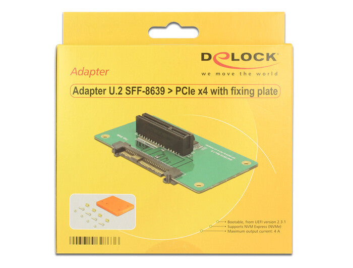 DeLOCK 62863 nätverkskort/adapters Intern PCIe