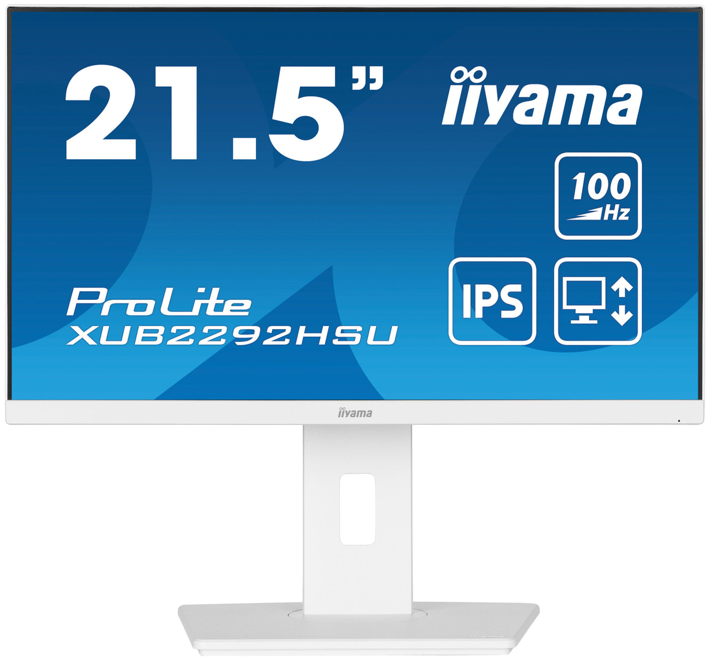 iiyama ProLite XUB2292HSU-W6 platta pc-skärmar 54,6 cm (21.5") 1920 x 1080 pixlar Full HD LED Vit