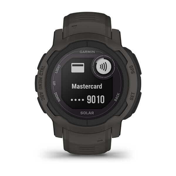 Garmin Instinct 2 Solar 2,29 cm (0.9") MIP 45 mm Digital 176 x 176 pixlar grafit GPS