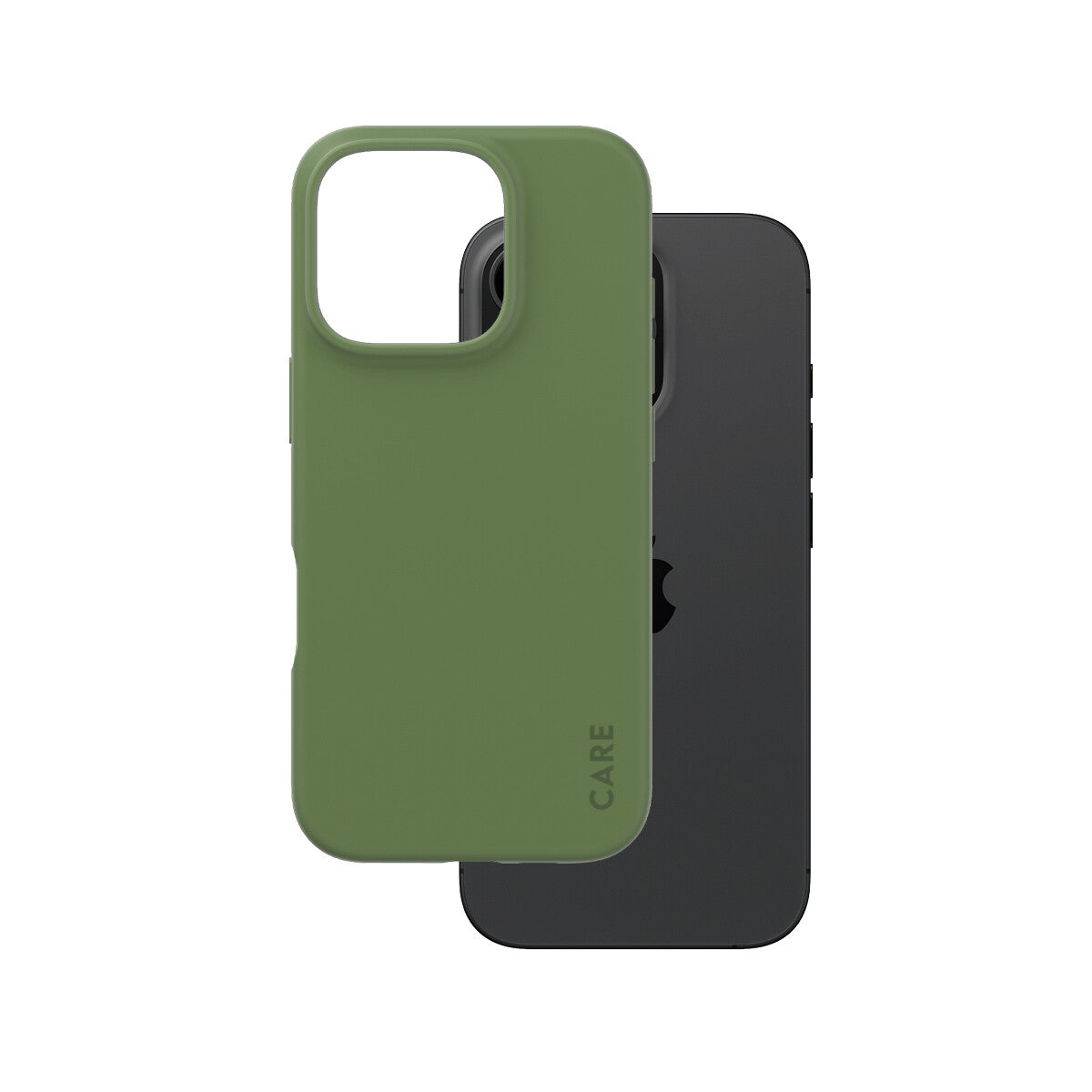 PanzerGlass CARE by ® Fashionable Case Green iPhone 16 Pro mobiltelefonfodral Omslag Grön