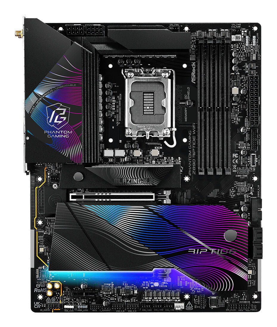 Asrock Z890 Riptide WiFi Intel Z890 LGA 1851 (Socket V1) ATX