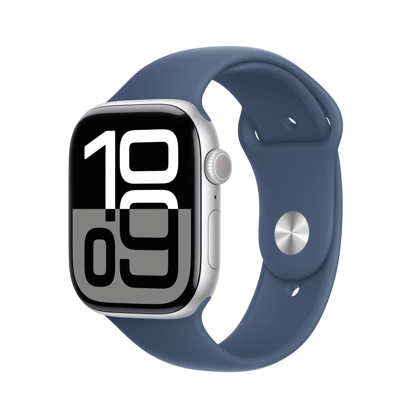Apple Watch Series 10 OLED 46 mm Digital 416 x 496 pixlar Pekskärm 4G Silver Wi-Fi GPS