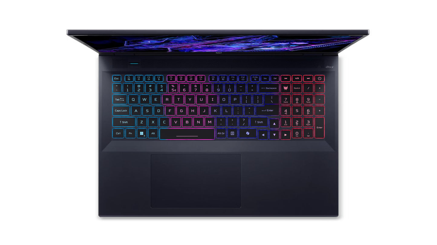 Acer Predator Helios Neo 18 PHN18-71-50X2 Intel® Core™ i5 i5-14450HX Bärbar dator 45,7 cm (18") WUXGA 16 GB DDR5-SDRAM 1 TB SSD NVIDIA GeForce RTX 4050 Wi-Fi 6 (802.11ax) Windows 11 Home Svart