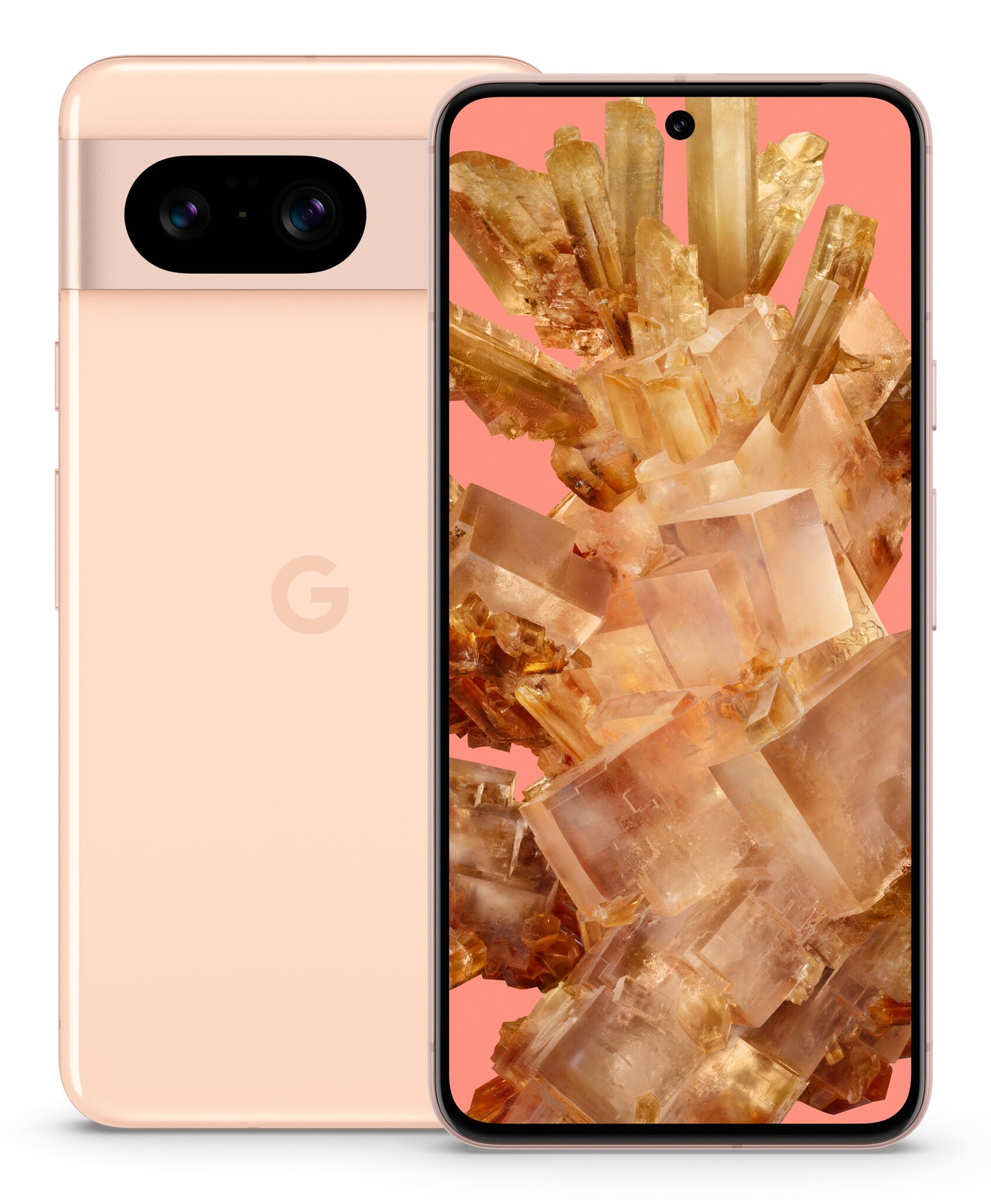 Google Pixel 8 15,8 cm (6.2") Dubbla SIM-kort 5G USB Type-C 8 GB 128 GB 4575 mAh Rosa