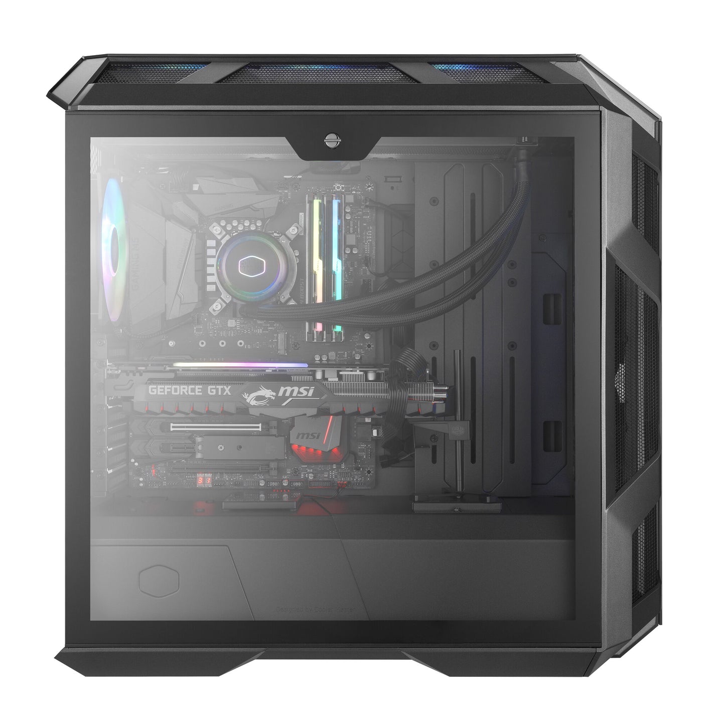 Cooler Master MasterCase H500M Midi Tower Grå