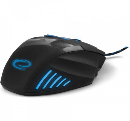 Esperanza EGM201B datormöss Spela högerhand USB Type-A Optisk 2400 DPI