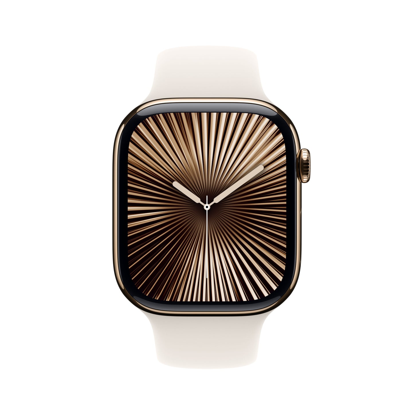 Apple Watch Series 10 OLED 46 mm Digital 416 x 496 pixlar Pekskärm 4G Guld Wi-Fi GPS
