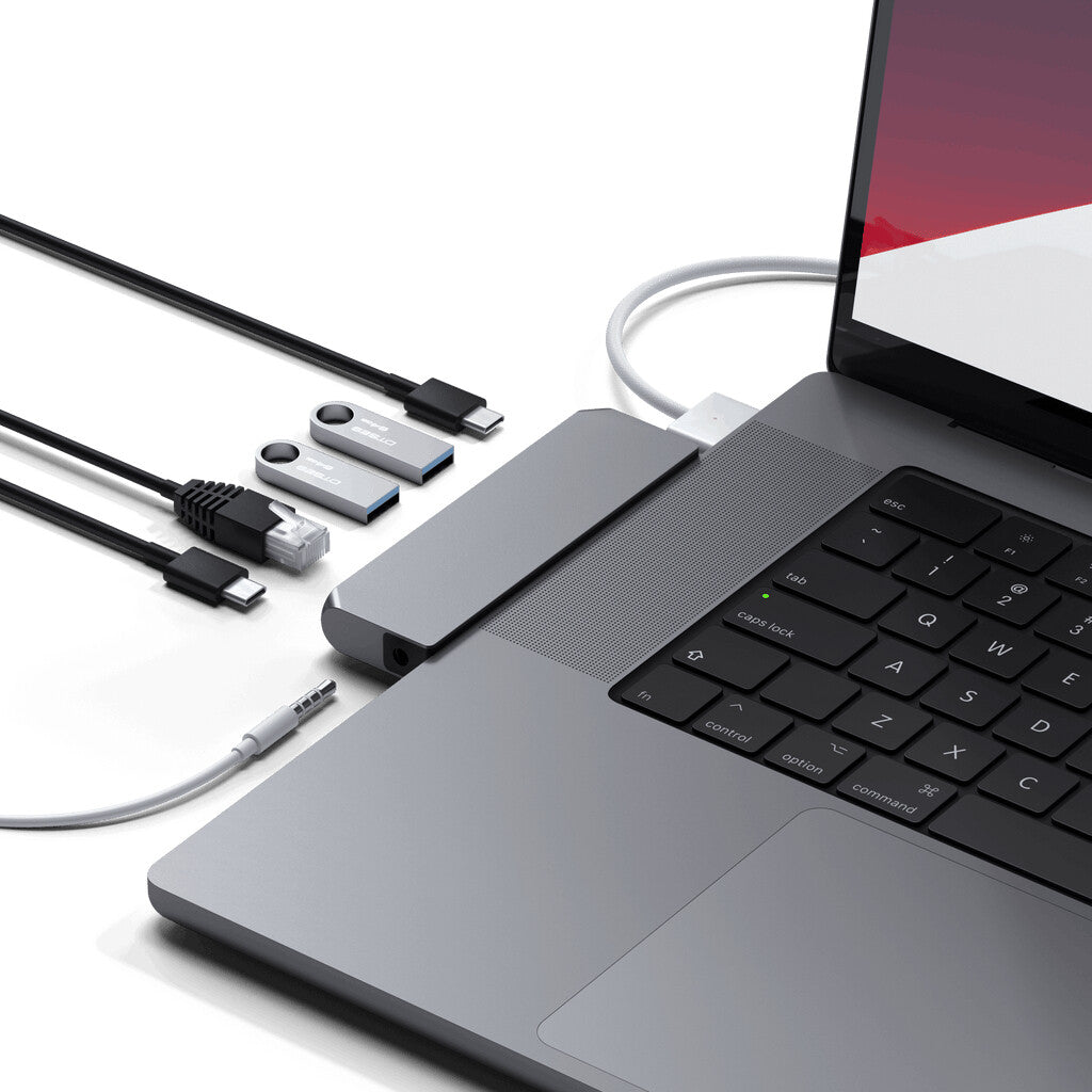 Satechi Pro Hub Mini Dockning USB 3.2 Gen 1 (3.1 Gen 1) Type-C Grå