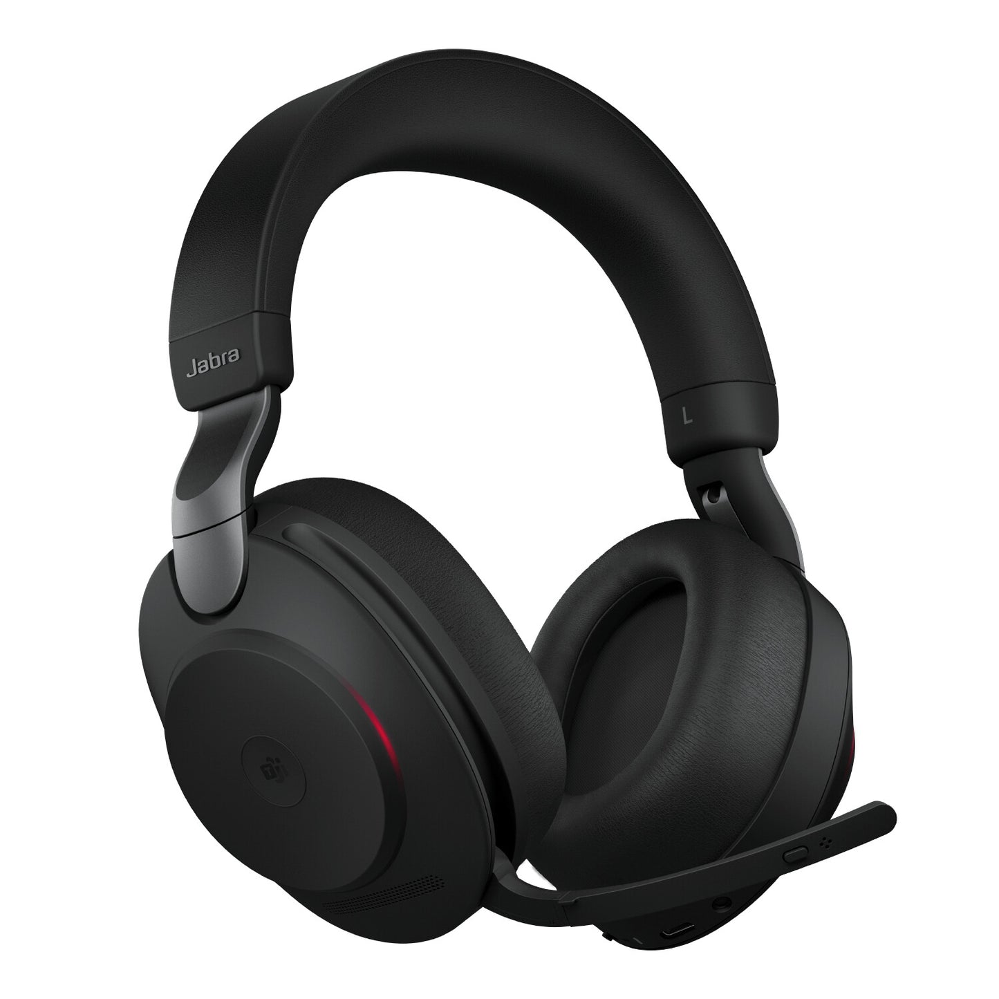 Jabra Evolve2 85 Headset Kabel & Trådlös Huvudband Kontor/callcenter USB Type-C Bluetooth Svart