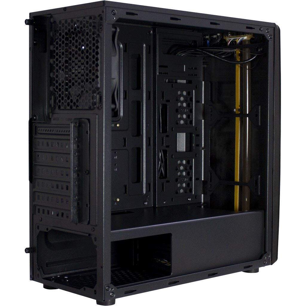 Inter-Tech 88881309 datorväskor Mini Tower Svart