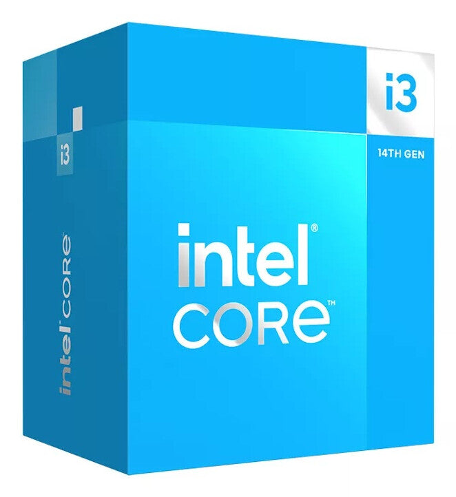 Intel Core i3-14100F processorer 12 MB Smart Cache Låda
