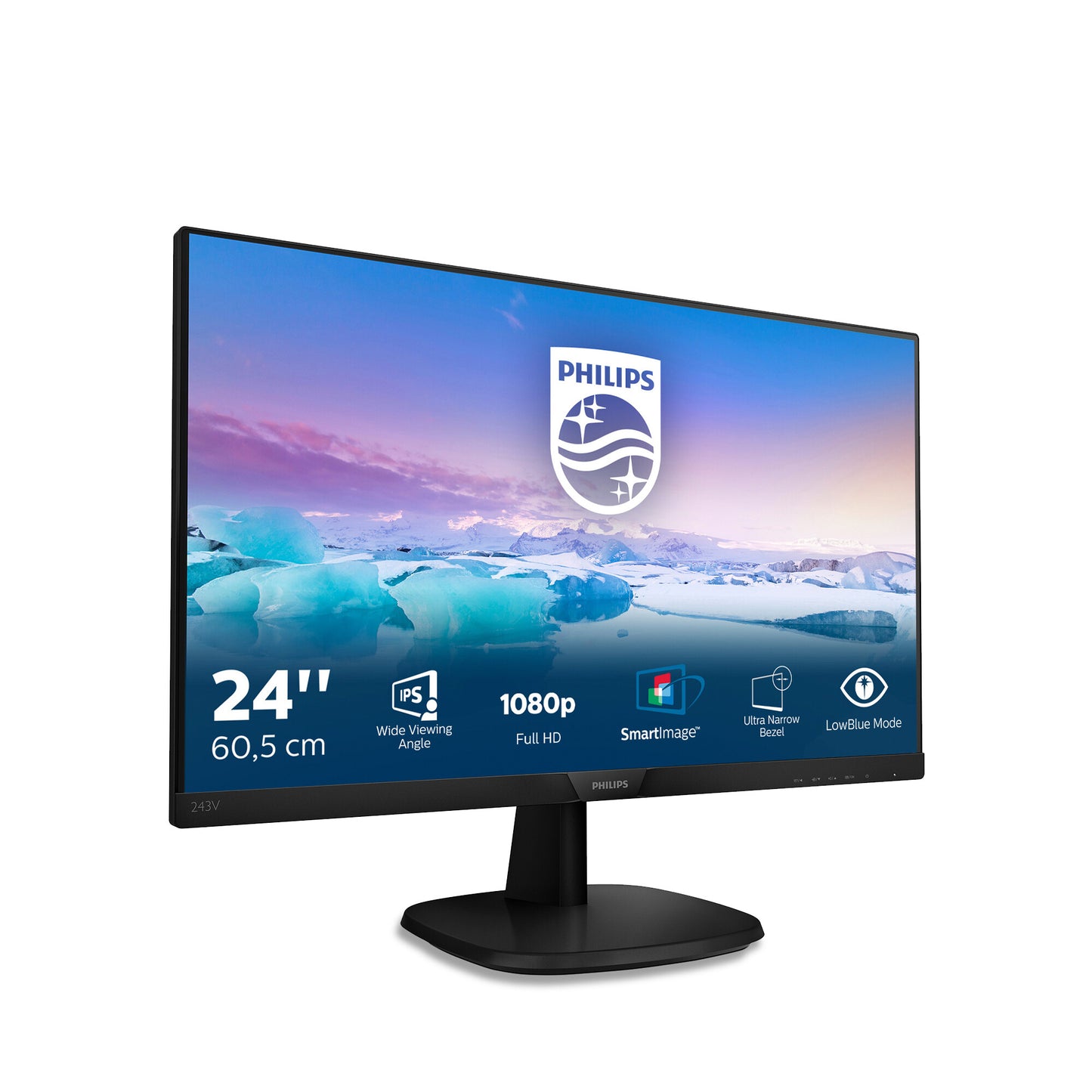 Philips V Line LCD-skärm med Full HD 243V7QJABF/00
