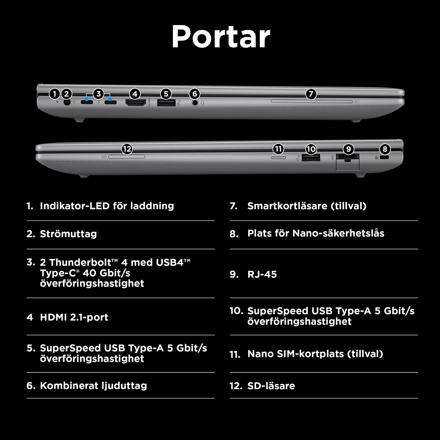 HP ZBook Power G11 A AMD Ryzen™ 9 8945HS Mobil arbetsstation 40,6 cm (16") WQXGA 32 GB DDR5-SDRAM 1 TB SSD NVIDIA RTX 3000 Ada Wi-Fi 6E (802.11ax) Windows 11 Pro AI PC, AI Workstation Grå