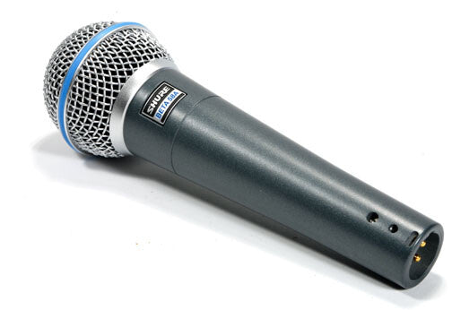 Shure Beta 58A Grå Scenmikrofon