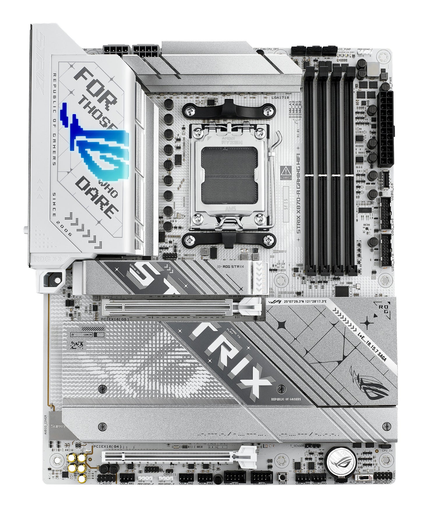 ASUS ROG STRIX X870-A GAMING WIFI AMD X870 AM5-sockel ATX