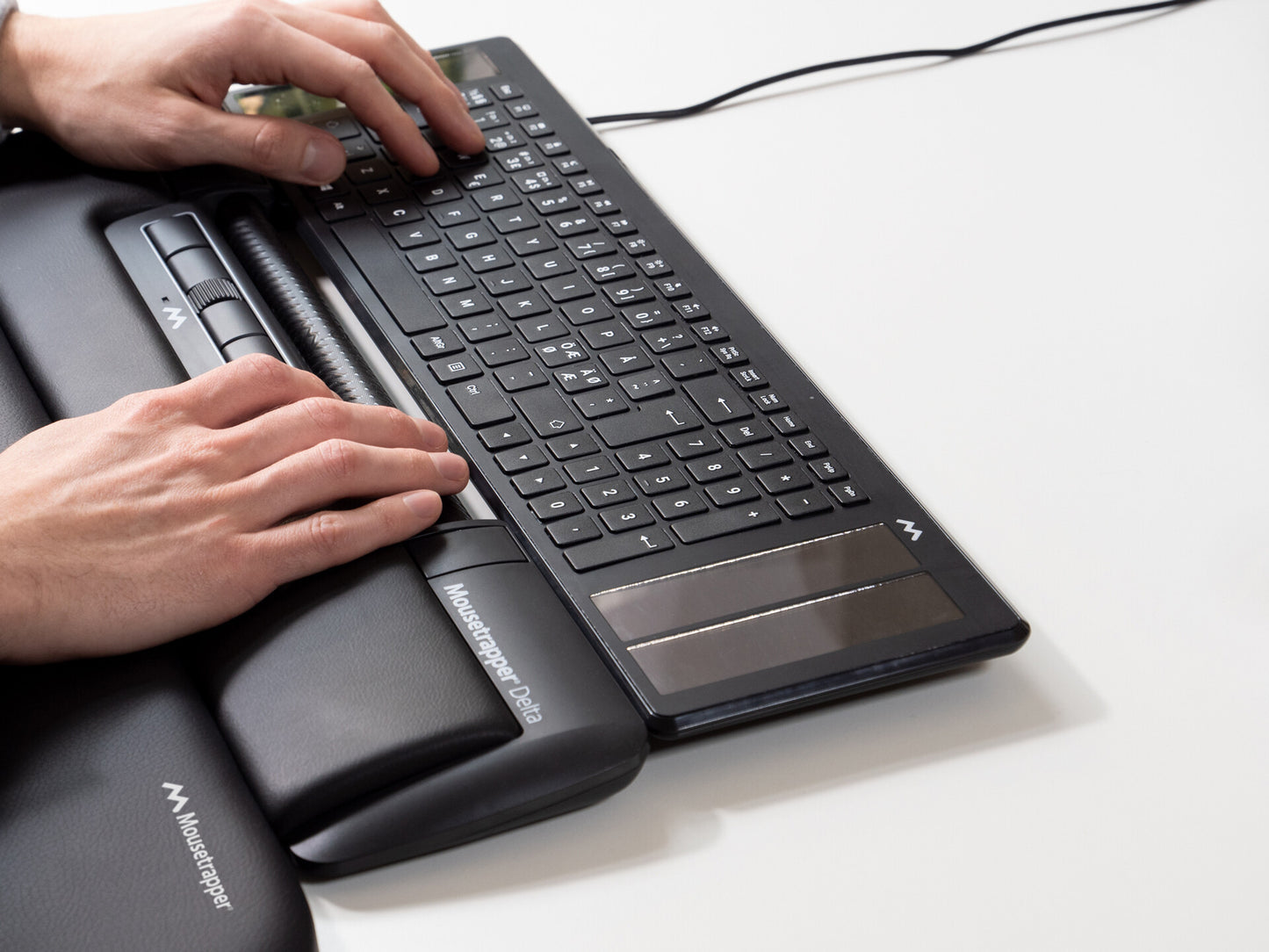 Mousetrapper Delta Regular datormöss Kontor USB Type-A 4000 DPI