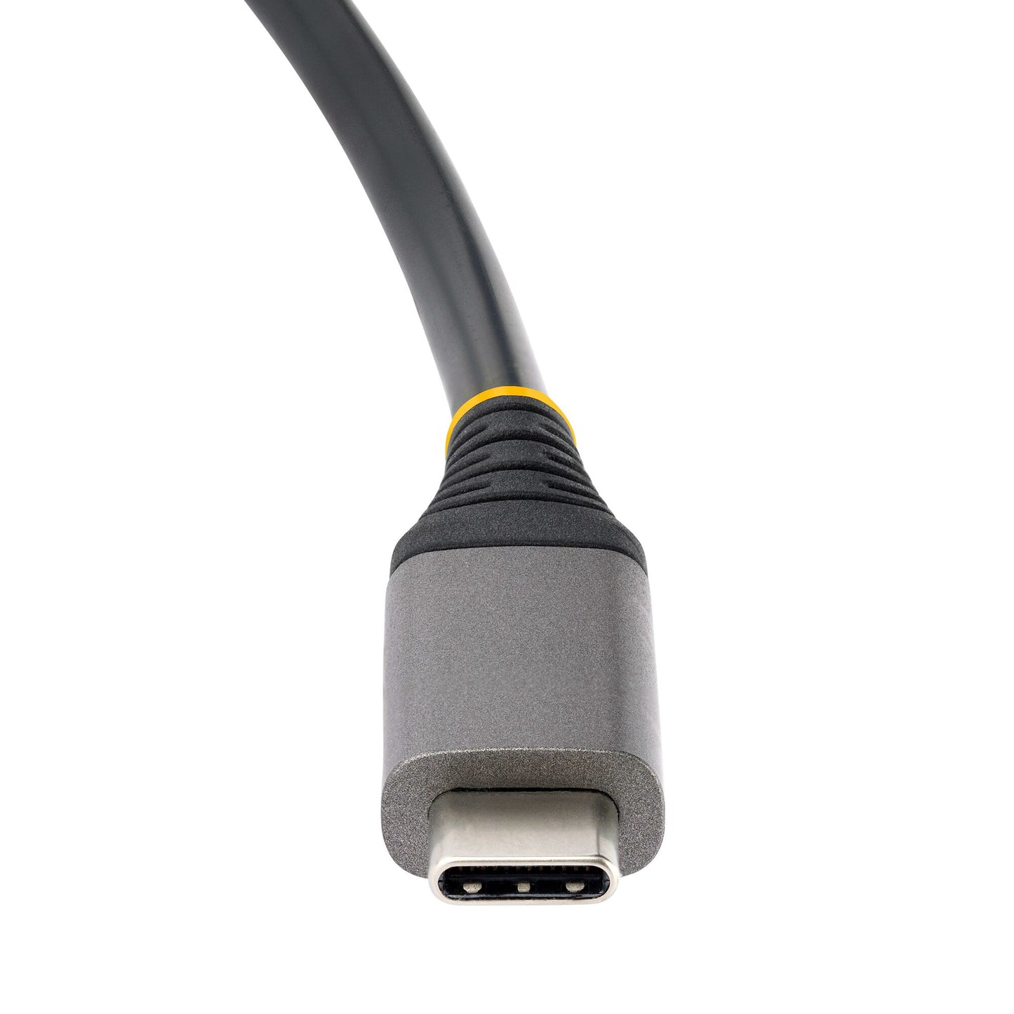 StarTech.com USB-C-hubb med fyra portar - 1x USB-A- och 3x USB-C-portar - USB 3.1 10 Gbps - Bussdriven - USB Type C-hubb med 25 cm omlindningsbar kabel - Bärbar USB-C- till USB-A-hubb/-delare