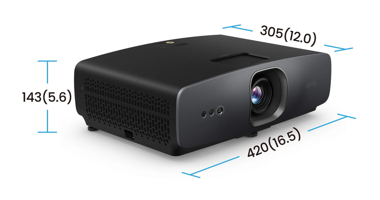 BenQ W2720i Standard throw-projektor 2500 ANSI-lumen DLP UHD 4K (3840x2160) 3D kompatibilitet Svart
