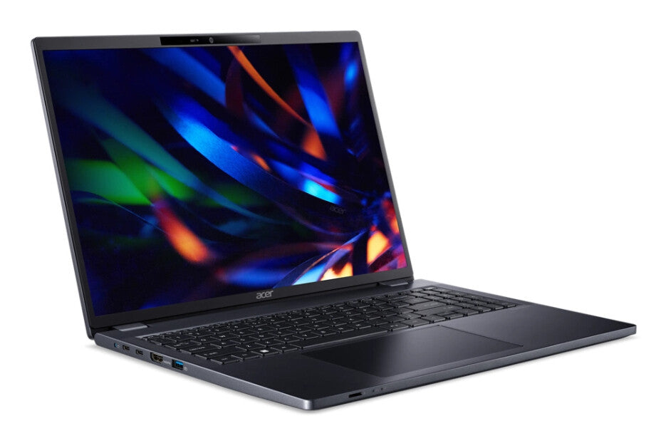 Acer TravelMate P4 TMP416-52-TCO-753L Intel® Core™ i7 i7-1355U Bärbar dator 40,6 cm (16") WUXGA 16 GB DDR4-SDRAM 512 GB SSD Wi-Fi 6E (802.11ax) Windows 11 Pro tyska Blå