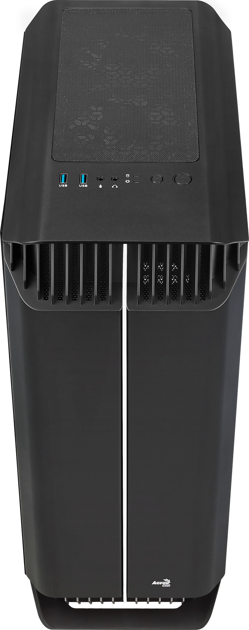 Aerocool Gladiator Duo Midi Tower Svart