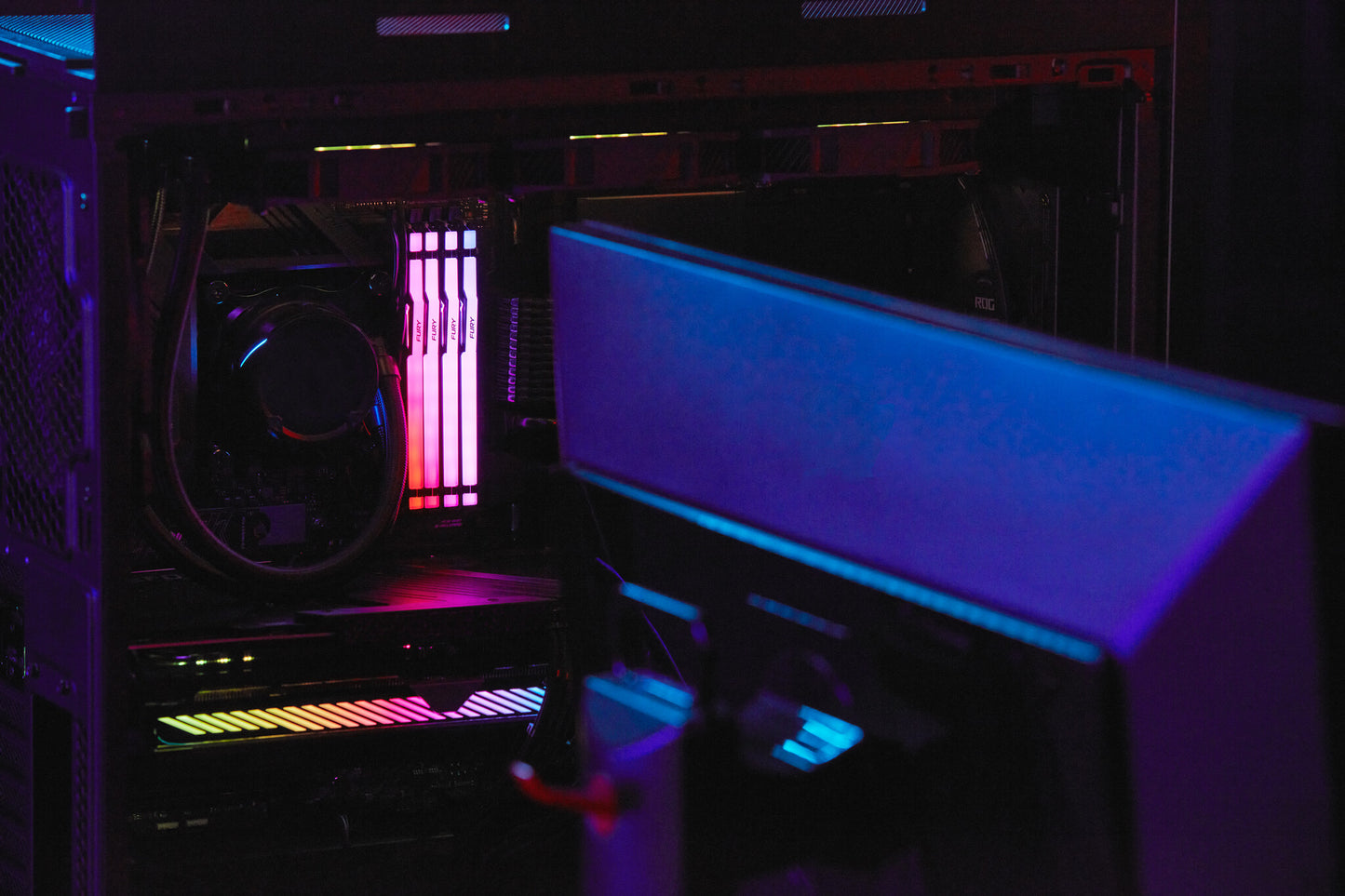 Kingston Technology FURY Beast RGB RAM-minnen 128 GB 4 x 32 GB DDR5 5600 MT/s