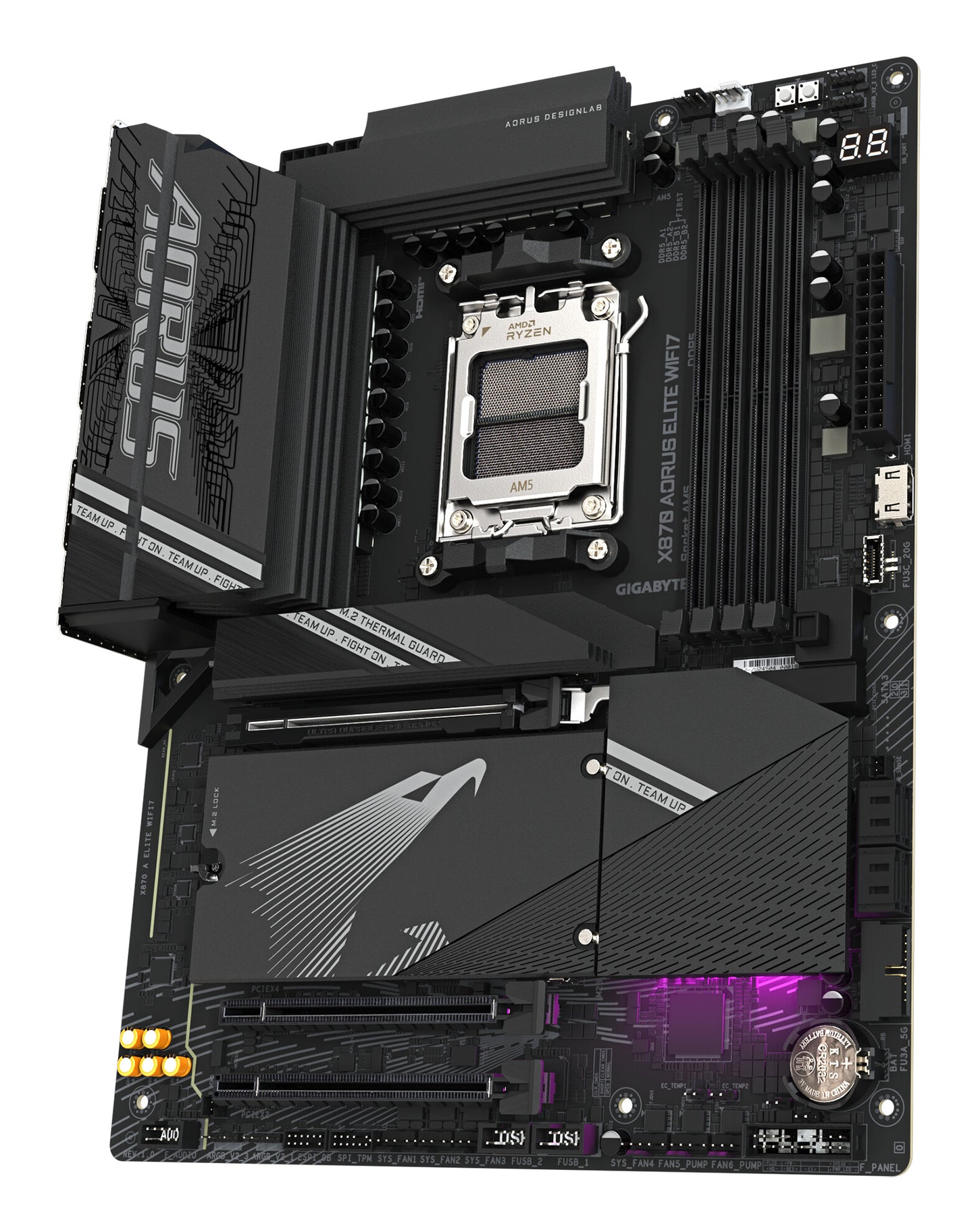 GIGABYTE X870 AORUS ELITE WIFI7 AMD X870 AM5-sockel ATX