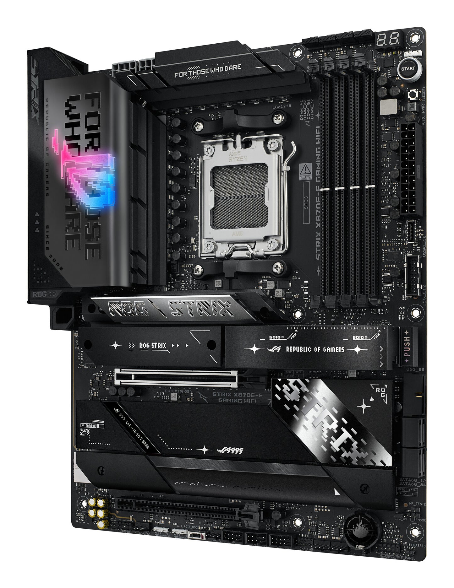 ASUS ROG STRIX X870E-E GAMING WIFI AMD X870E AM5-sockel ATX