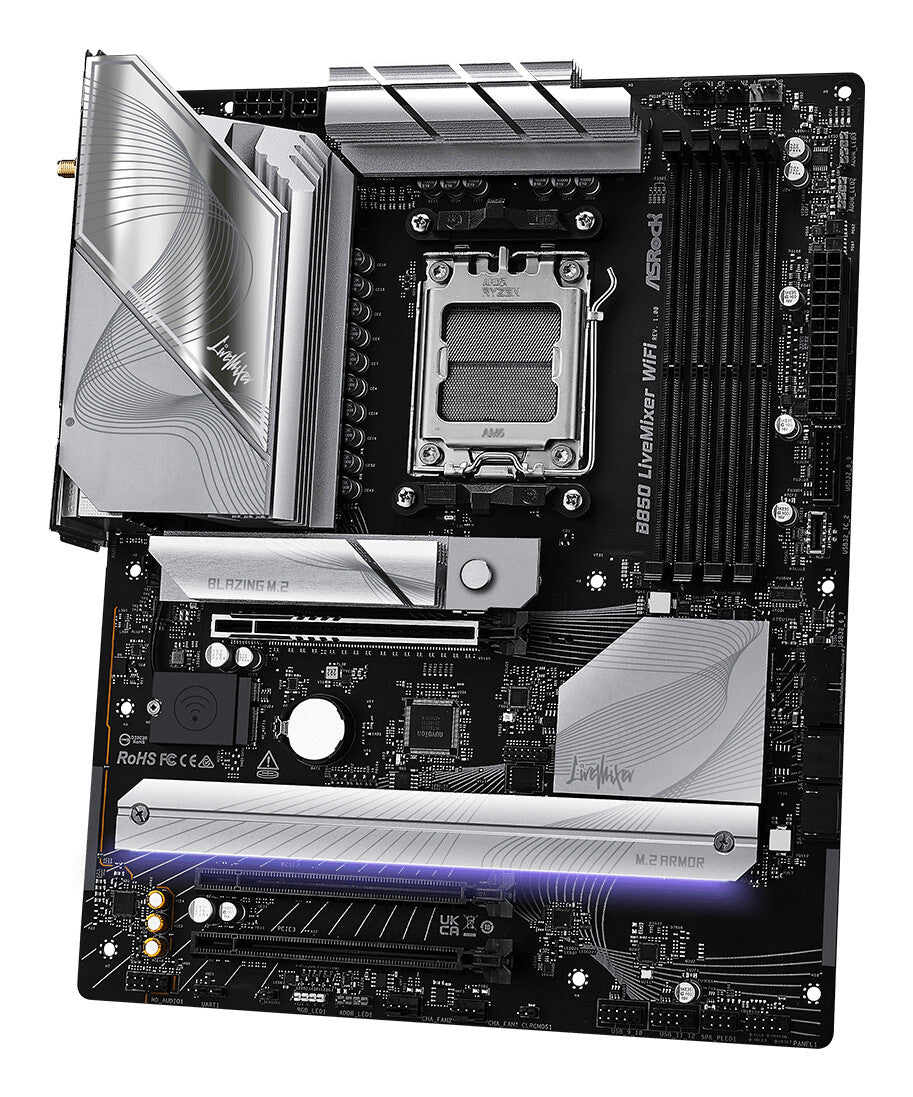 Asrock B850 LiveMixer WiFi AMD B850 AM5-sockel ATX