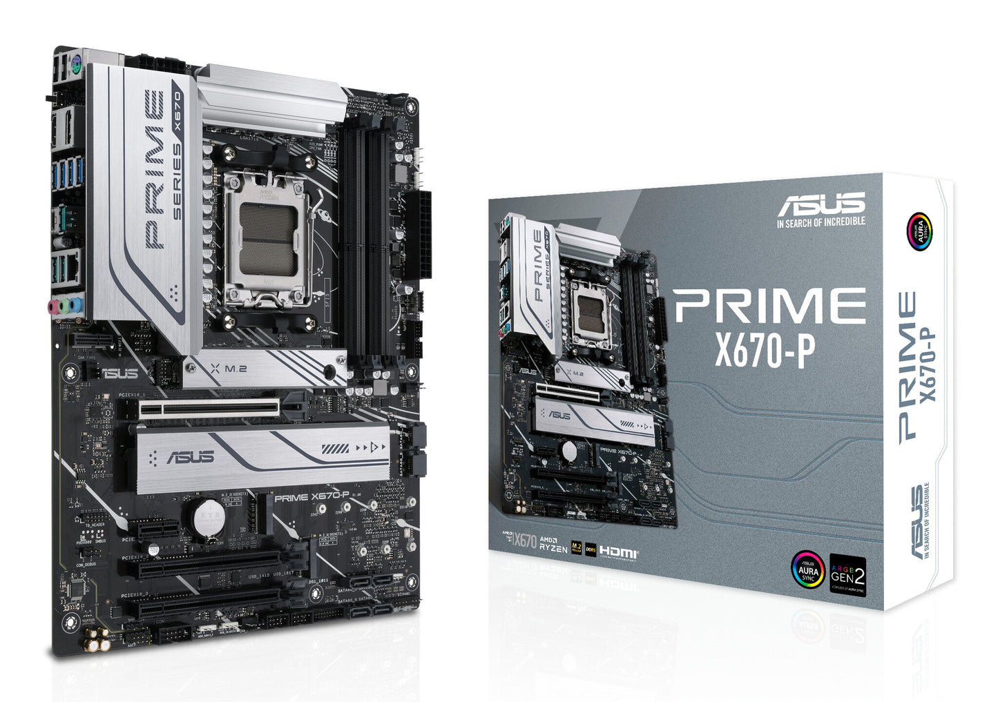 ASUS PRIME X670-P AMD X670 AM5-sockel ATX