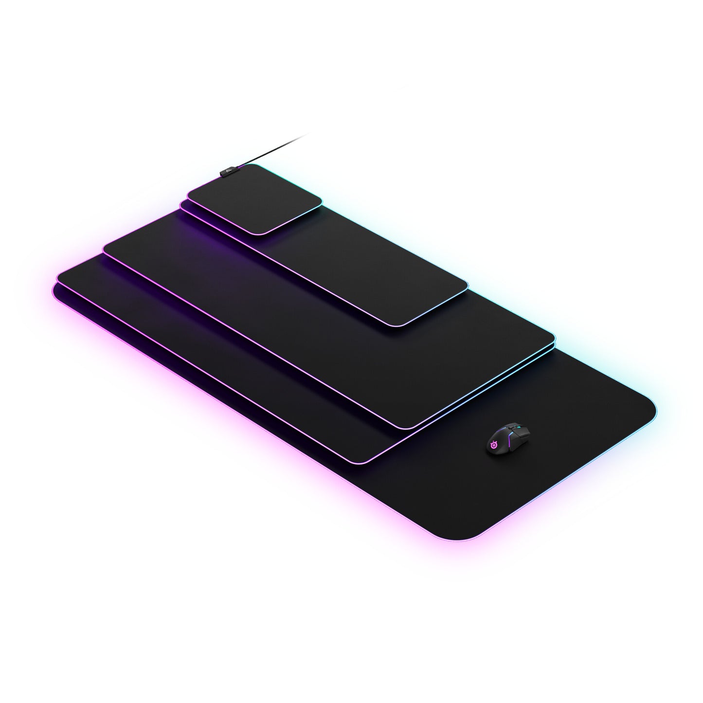Steelseries QcK Prism Cloth XL Spelmusmatta Svart