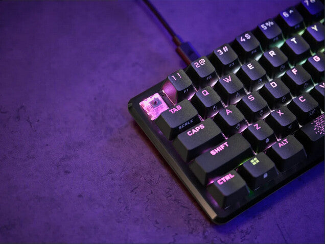 Corsair K65 PRO MINI tangentbord Spela USB Nordic Svart