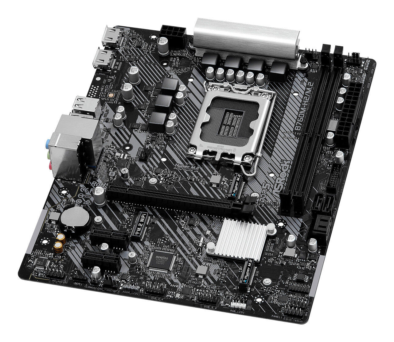 Asrock B760M-H2/M.2 Intel B760 LGA 1700 micro ATX