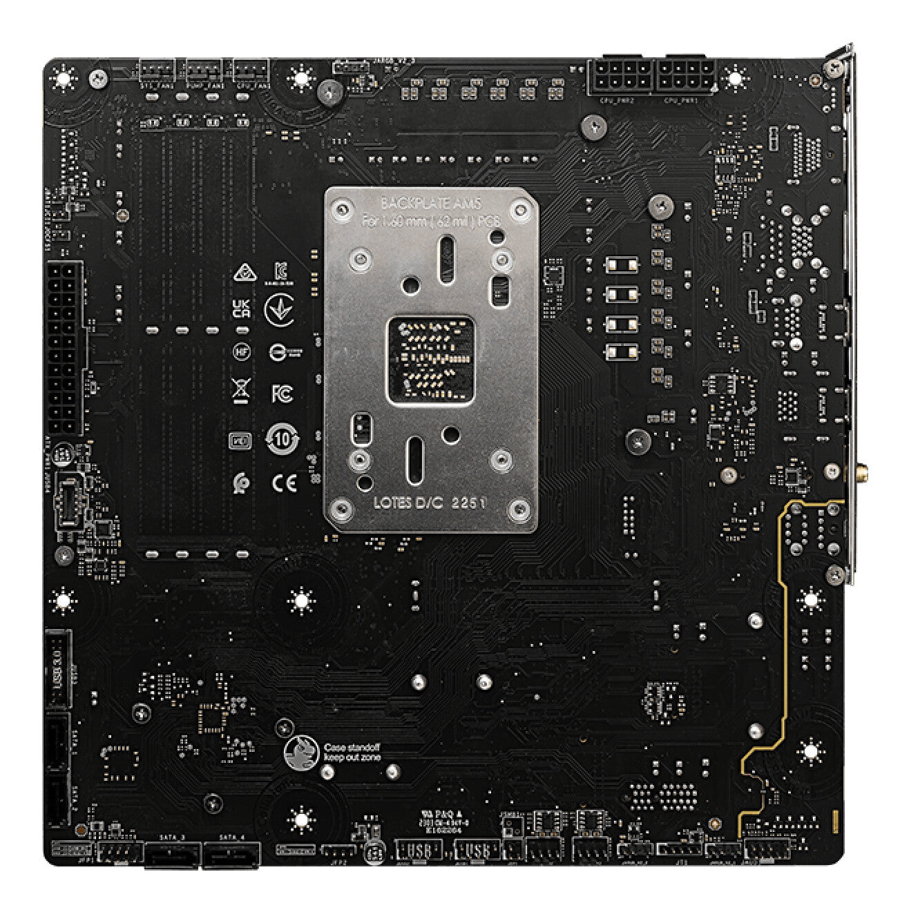 MSI B650M PROJECT ZERO moderkort AMD B650 AM5-sockel micro ATX
