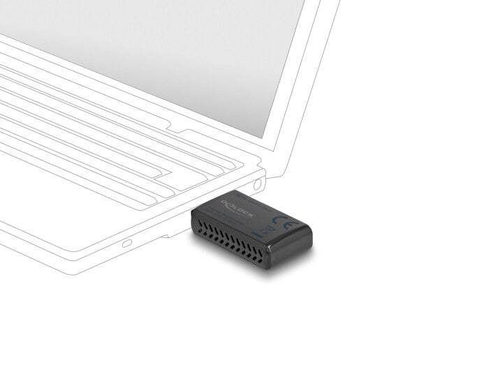 DeLOCK Wi-Fi 6 dualband WLAN USB-sticka AX1800 (1201 + 574 Mbps)