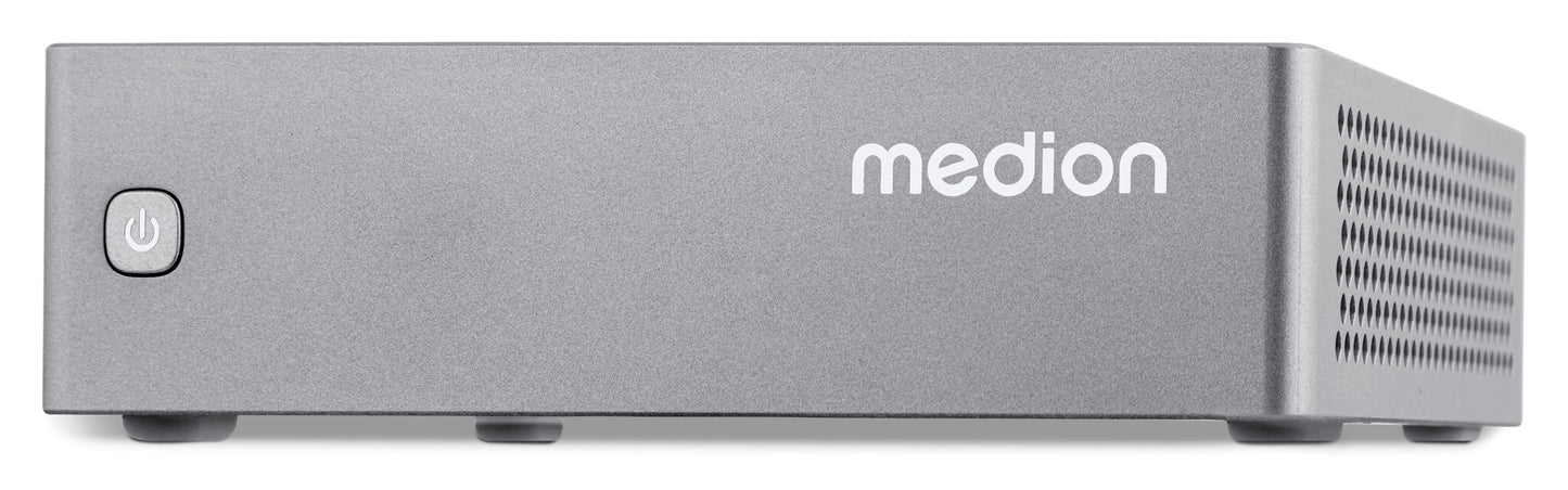 MEDION S06 MD35315 Intel® Core™ i3 i3-1315U 8 GB DDR4-SDRAM 512 GB SSD Mini PC Mini-PC Silver