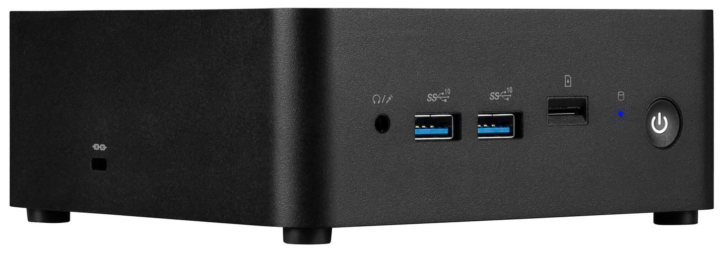 MSI Cubi NUC 1MG-022XDE Intel Core 5 120U 8 GB DDR5-SDRAM 512 GB SSD Mini PC Mini-PC Svart