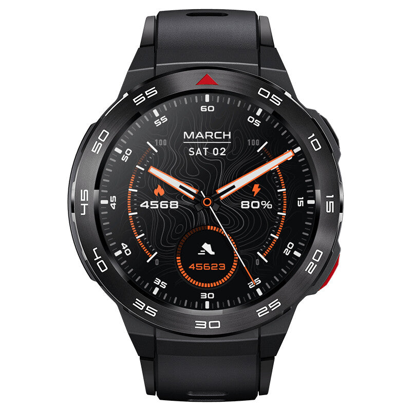 MIBRO GS Pro 3,63 cm (1.43") AMOLED 46 mm Digital 466 x 466 pixlar Pekskärm Svart GPS