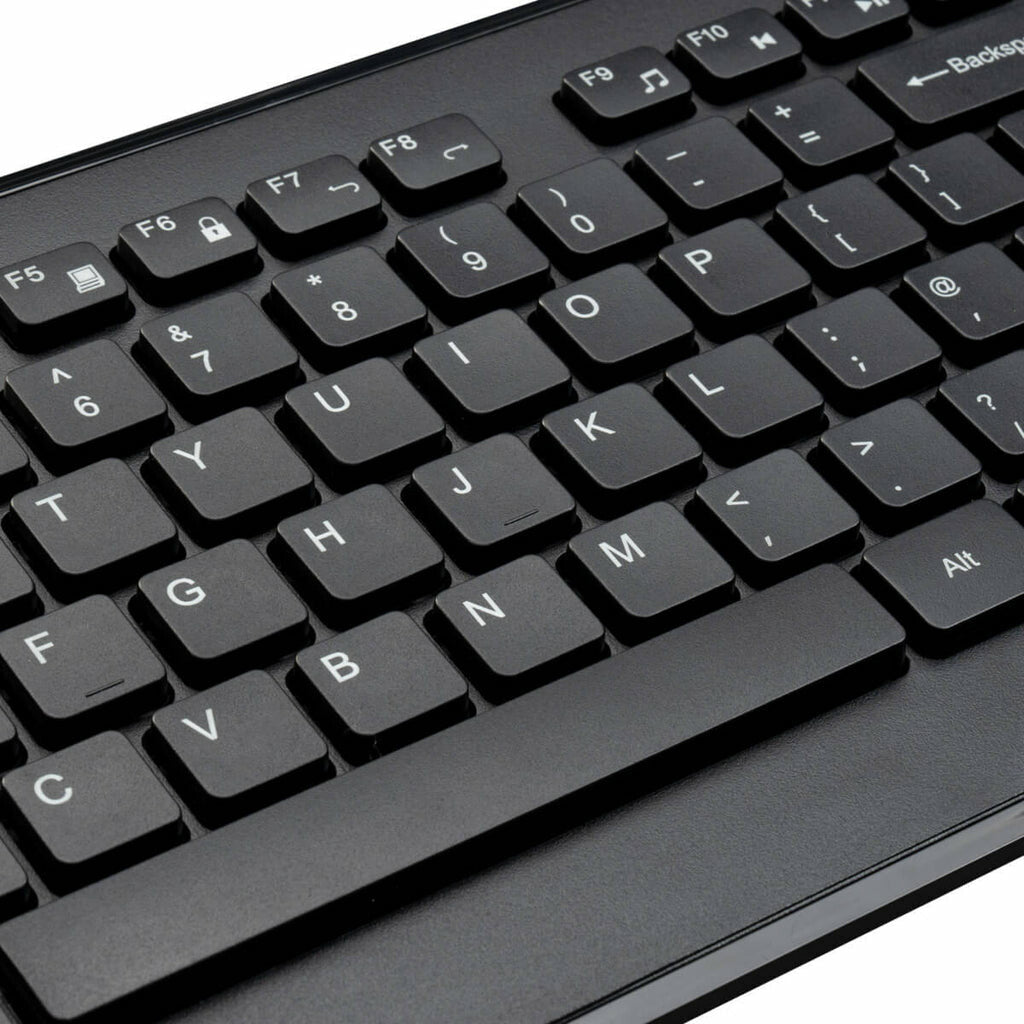 Targus AKM610NO tangentbord Mus inkluderad Universal RF Trådlös QWERTY Nordic Svart