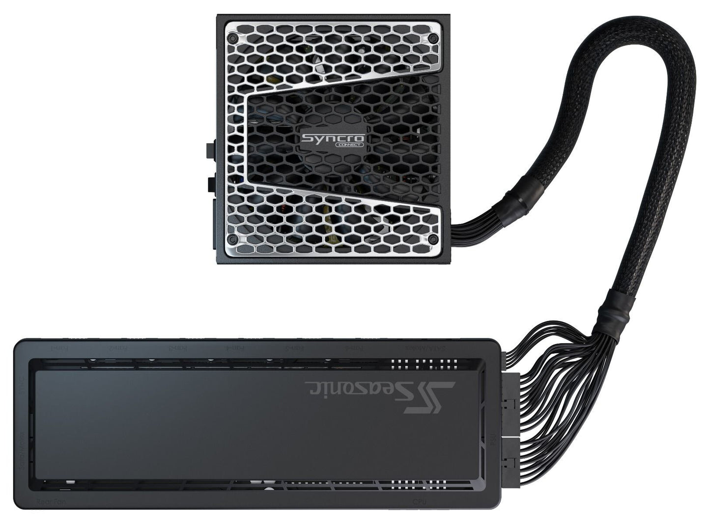 Seasonic SYNCRO Q704 + DGC-750W Midi Tower Svart