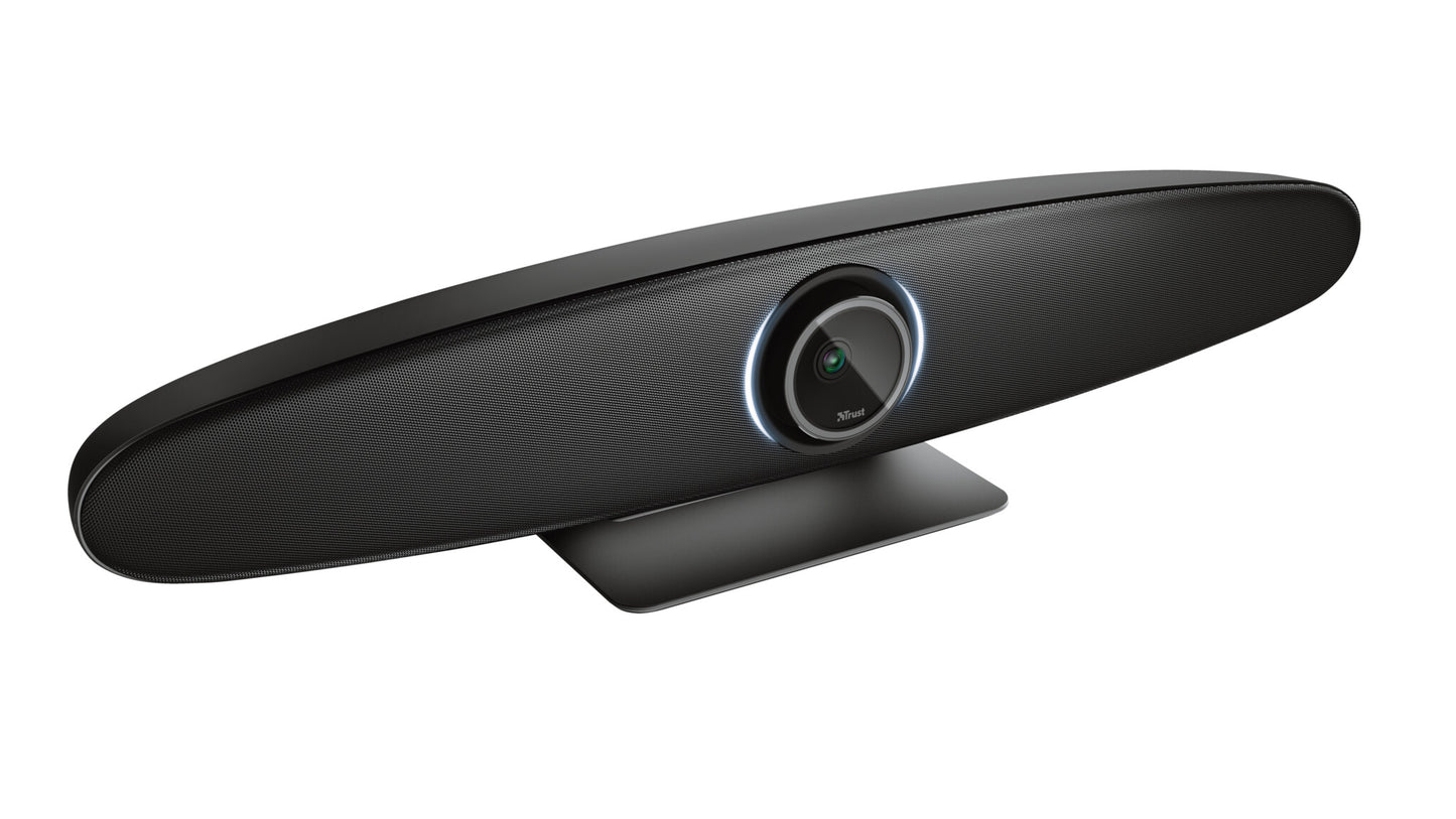 Trust Iris webbkameror 3840 x 2160 pixlar USB 3.2 Gen 1 (3.1 Gen 1) Svart