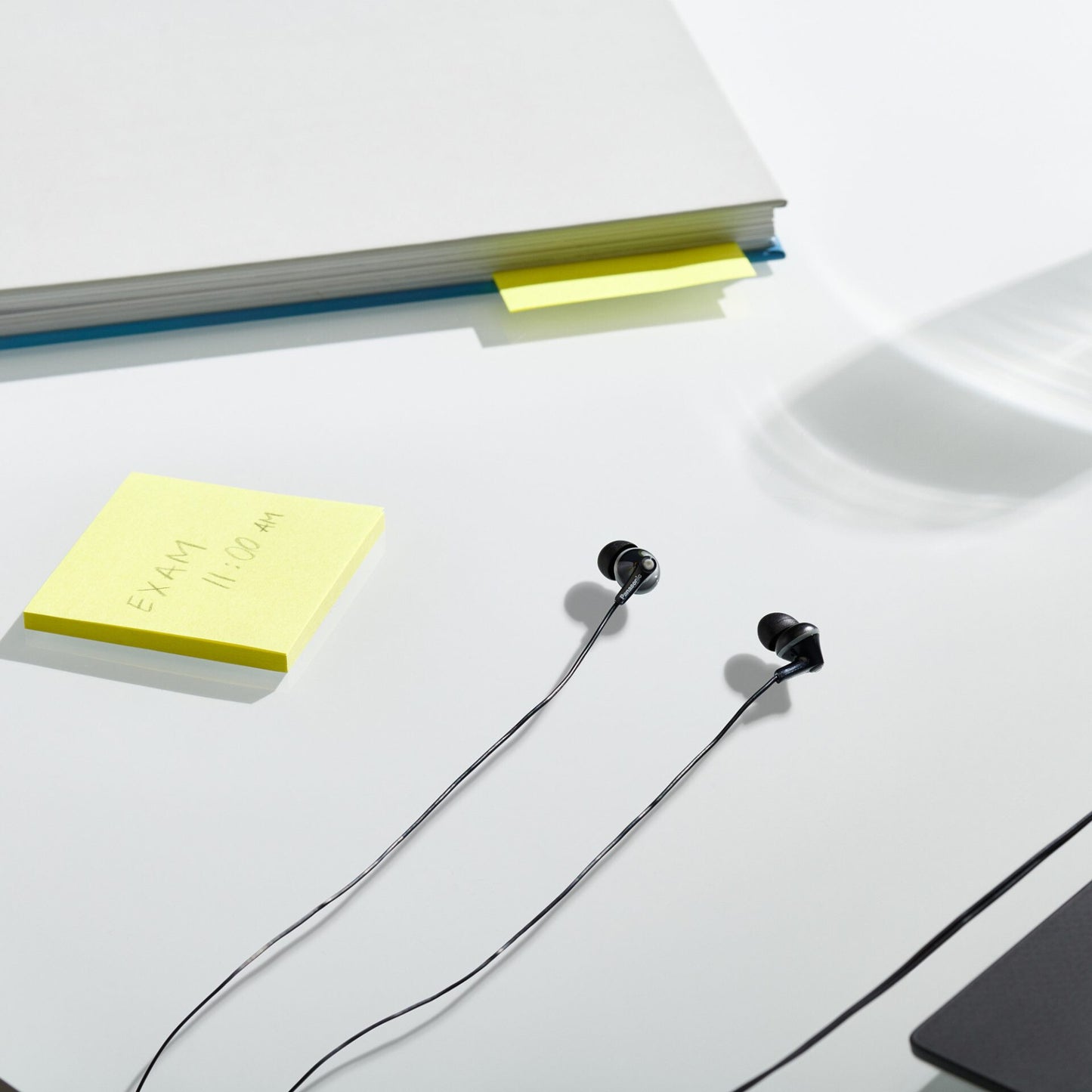 Panasonic RP-HJE125E-K hörlur och headset Hörlurar Kabel I öra Musik Svart