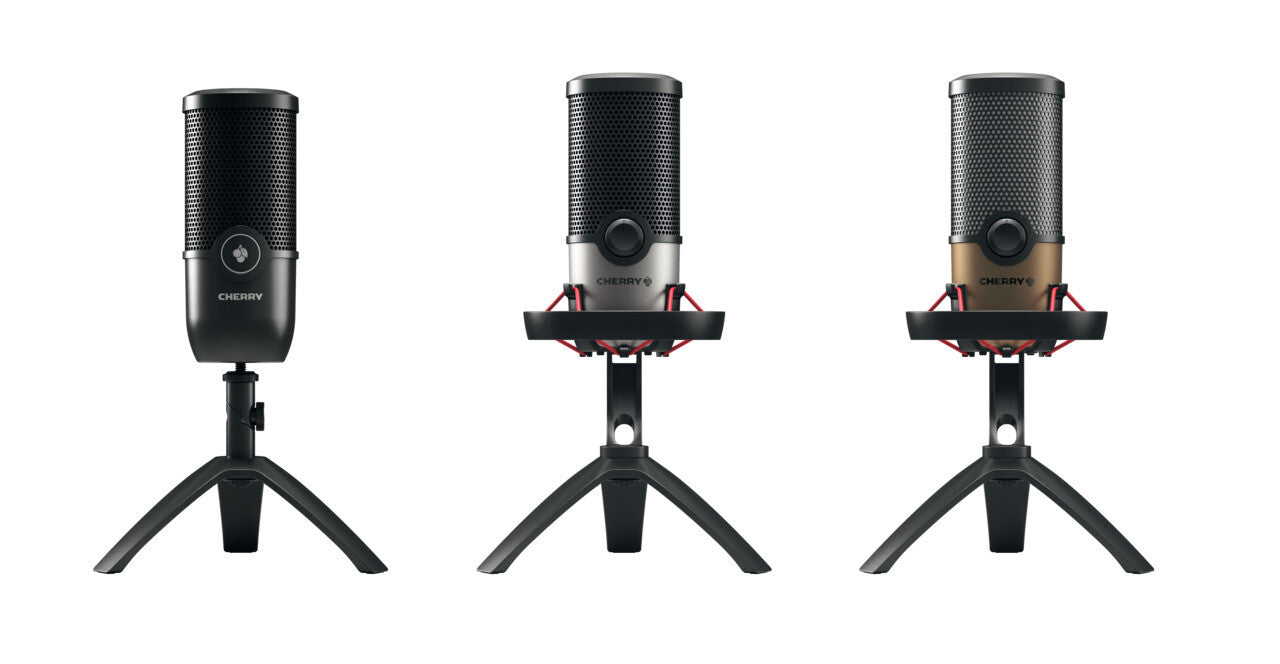 CHERRY UM 9.0 PRO RGB Svart, Koppar Bordsmikrofon