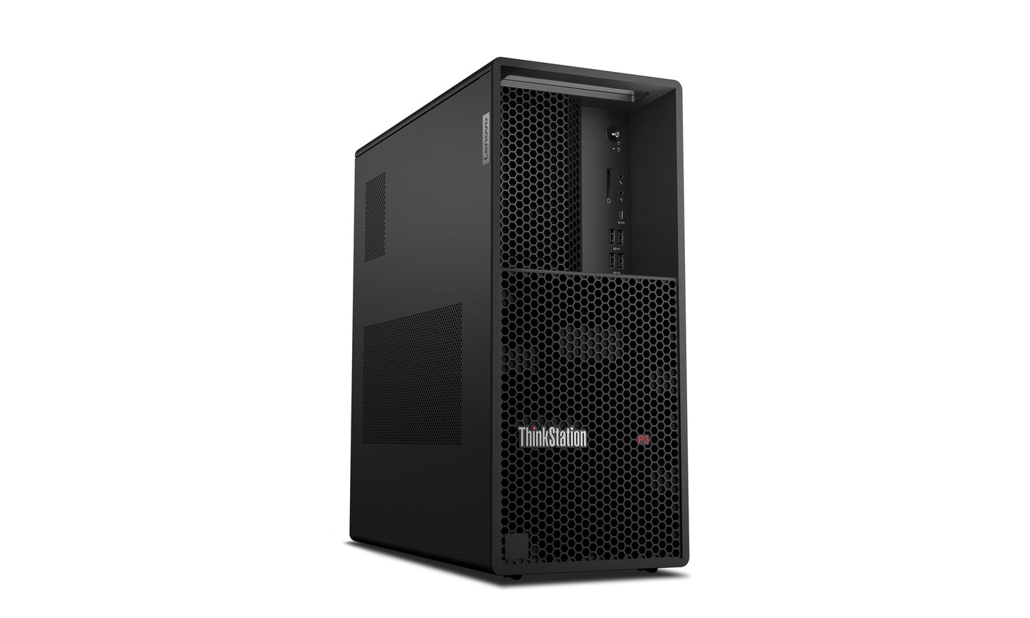 Lenovo ThinkStation P3 Intel® Core™ i9 i9-14900K 64 GB DDR5-SDRAM 1 TB SSD Windows 11 Pro Tower Arbetsstation Svart